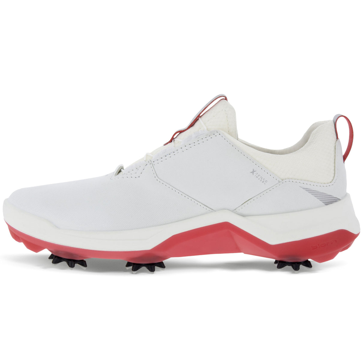 Ecco Biom G5 GTX BOA Damen Golfschuhe, Weiß / Rot - Golflaedchen.de