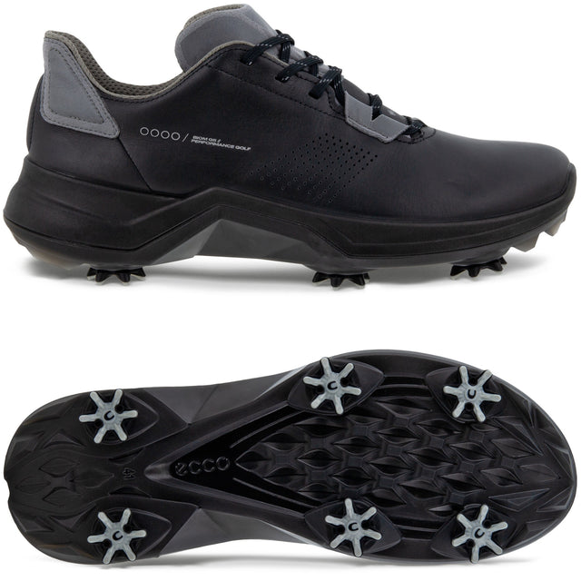 Ecco Biom G5 GTX Herren Golfschuhe, Schwarz / Grau - Golflaedchen.de