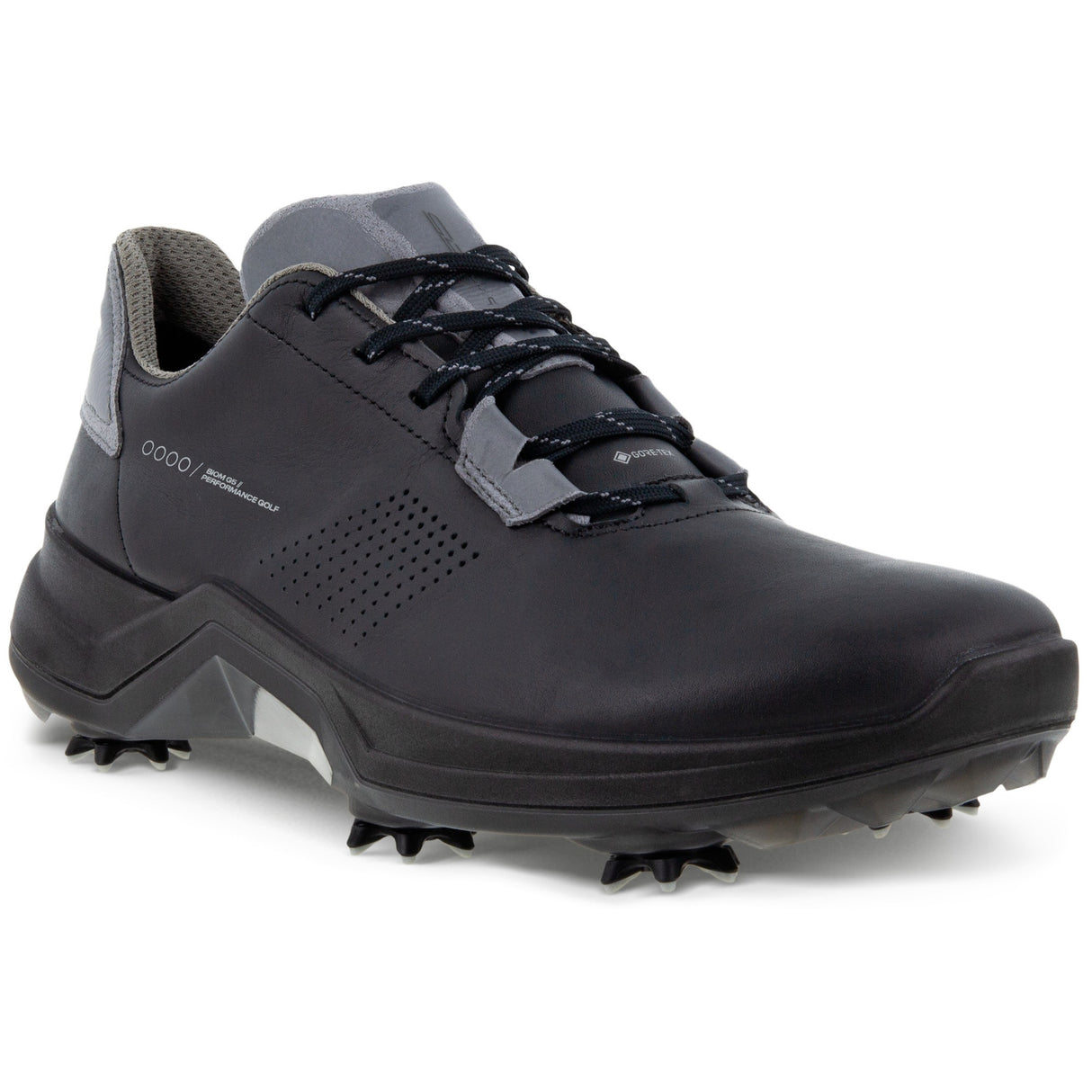 Ecco Biom G5 GTX Herren Golfschuhe, Schwarz / Grau - Golflaedchen.de