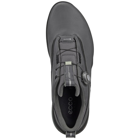Ecco Biom G5 GTX BOA Herren Golfschuhe, Dunkelgrau - Golflaedchen.de