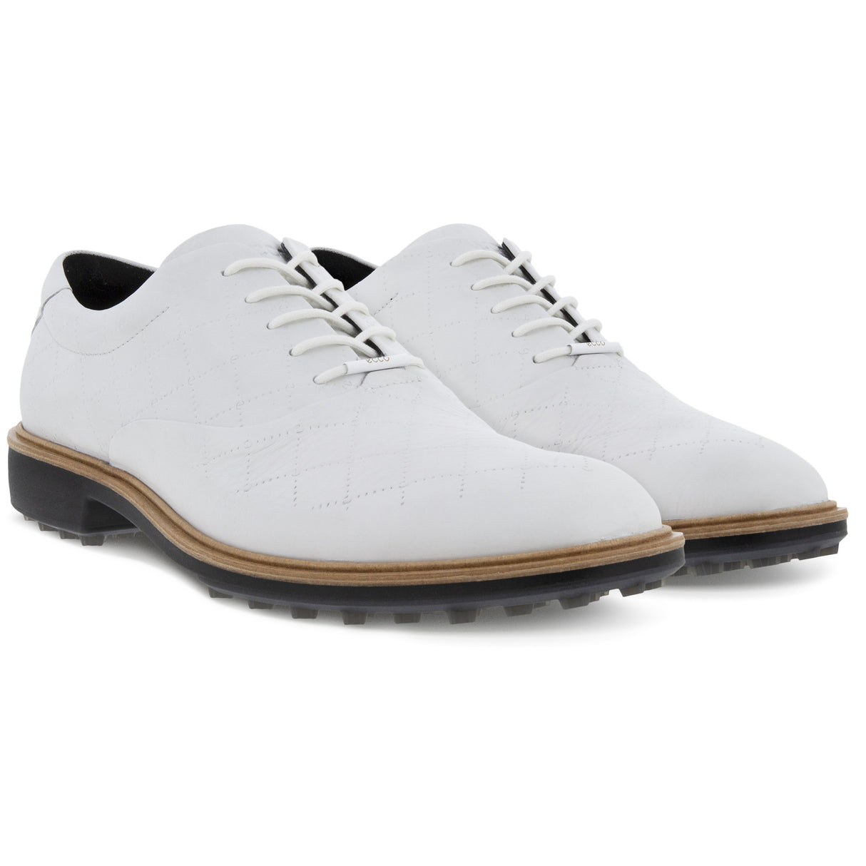 Ecco Golf Classic Hybrid Herren Golfschuhe, Weiß - Golflaedchen.de