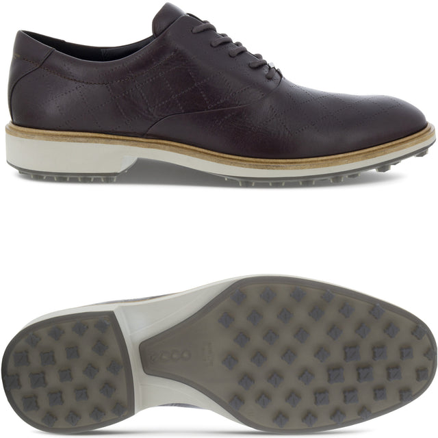 Ecco Golf Classic Hybrid Herren Golfschuhe, Braun - Golflaedchen.de