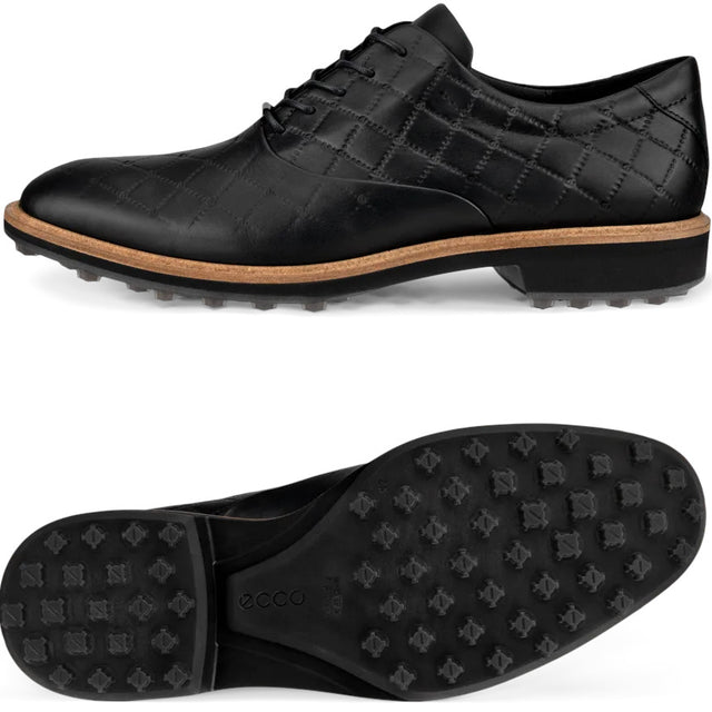 Ecco Golf Classic Hybrid Herren Golfschuhe, Schwarz - Golflaedchen.de