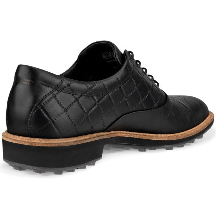 Ecco Golf Classic Hybrid Herren Golfschuhe, Schwarz - Golflaedchen.de