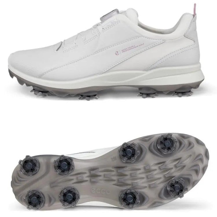 Ecco Biom Tour BOA Damen Golfschuhe, Weiß - Golflaedchen.de