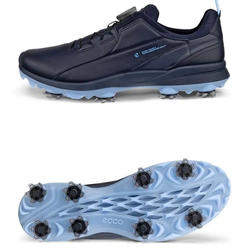 Ecco Biom Tour BOA Damen Golfschuhe, Dunkelblau - Golflaedchen.de