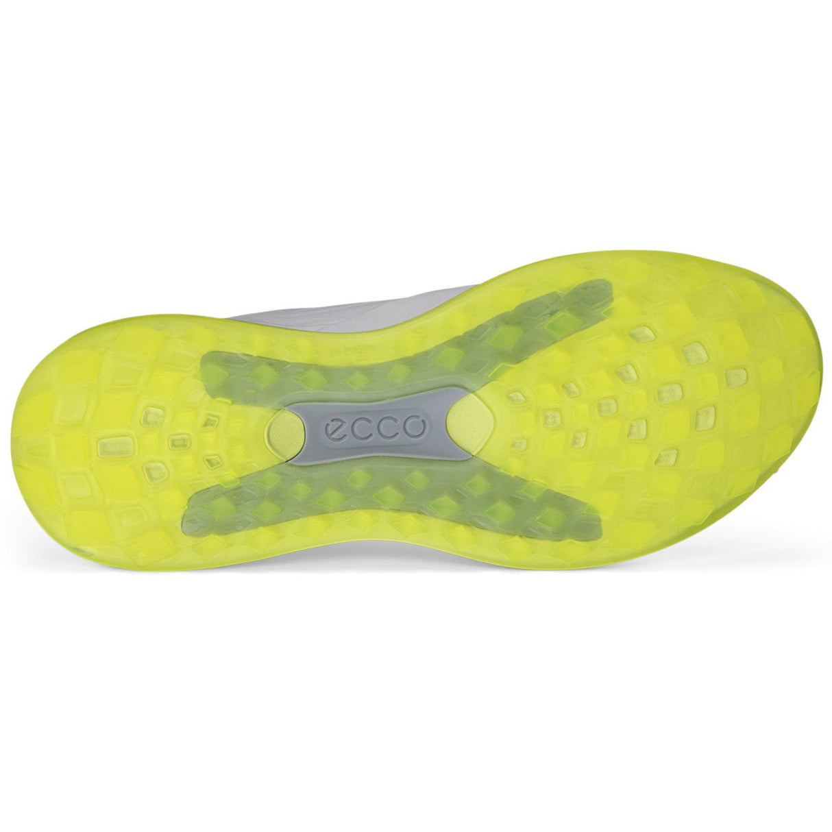 Ecco LT1 BOA Herren Golfschuhe, Offwhite / Gelb - Golflaedchen.de