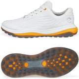 Ecco LT1 Herren Golfschuhe, Weiß / Orange - Golflaedchen.de