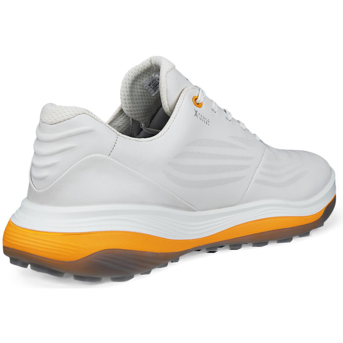 Ecco LT1 Herren Golfschuhe, Weiß / Orange - Golflaedchen.de