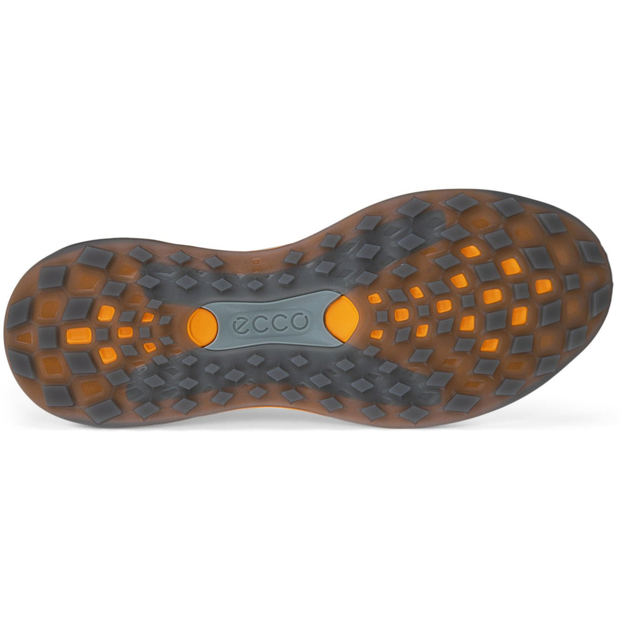 Ecco LT1 Herren Golfschuhe, Weiß / Orange - Golflaedchen.de