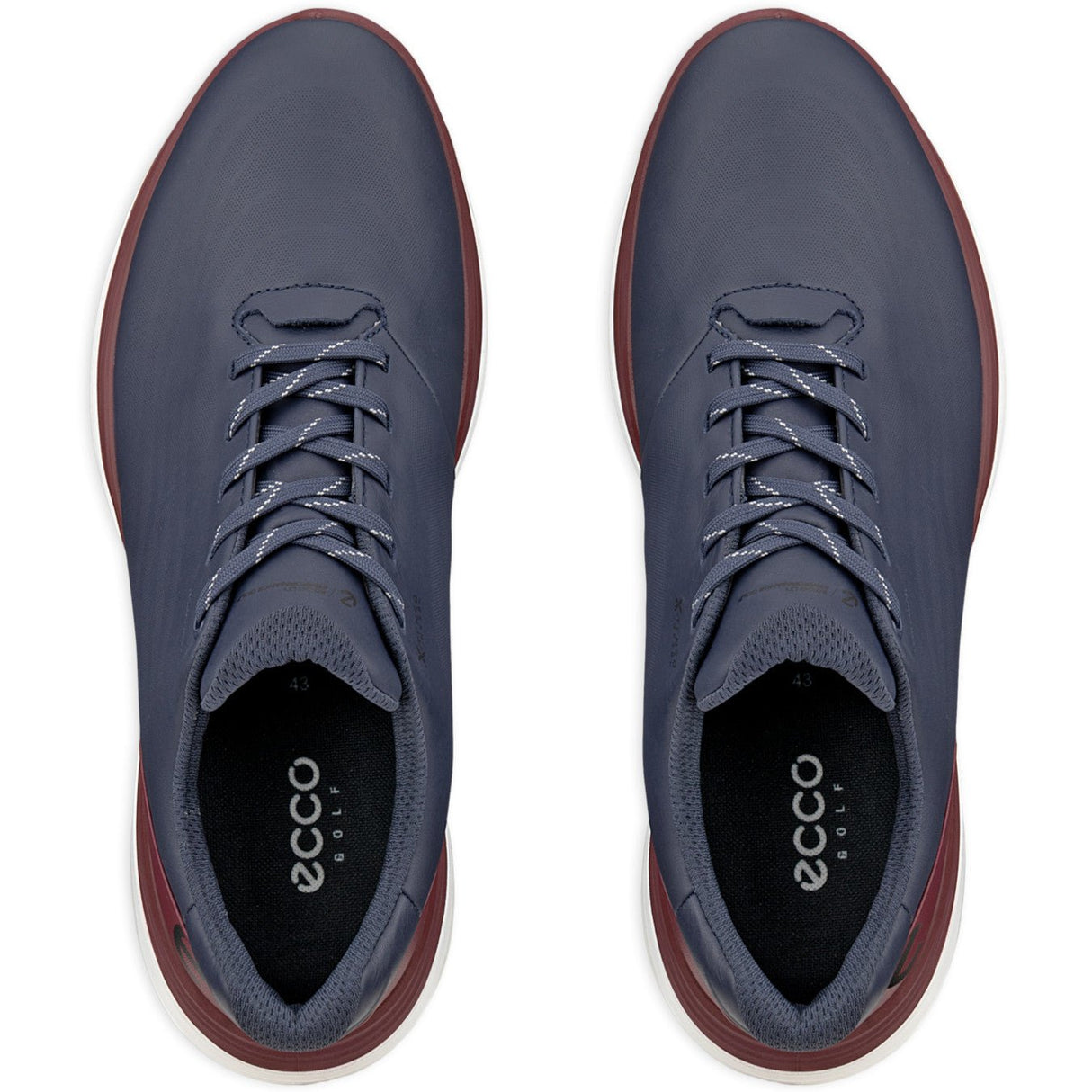 Ecco LT1 Herren Golfschuhe 2026 , Marine / Rot - Golflaedchen.de