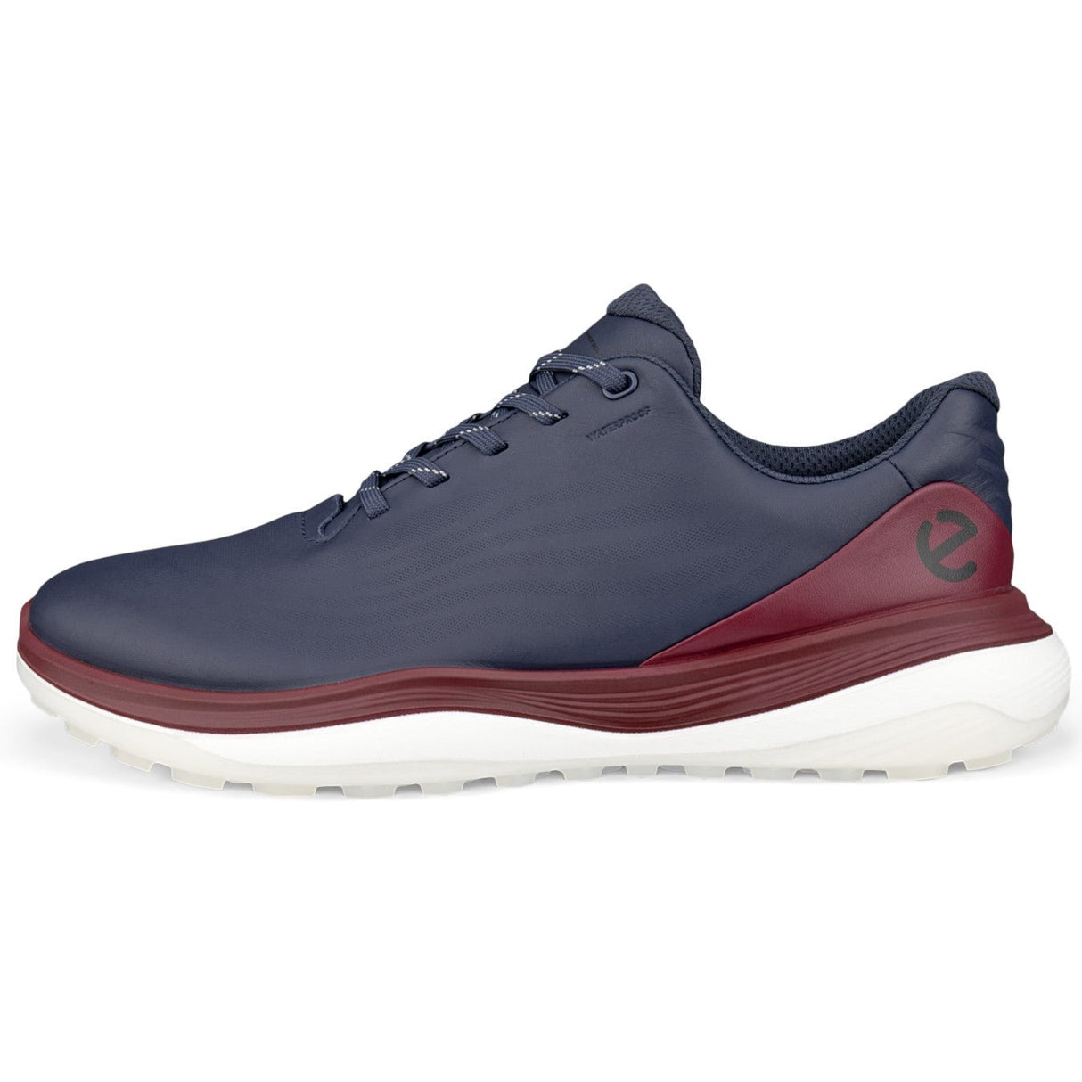 Ecco LT1 Herren Golfschuhe 2026 , Marine / Rot - Golflaedchen.de