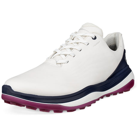Ecco LT1 Herren Golfschuhe 2026, Weiß / Marine - Golflaedchen.de