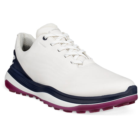 Ecco LT1 Herren Golfschuhe 2026, Weiß / Marine - Golflaedchen.de