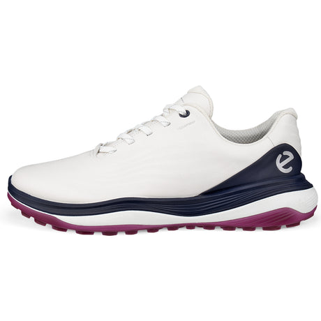 Ecco LT1 Herren Golfschuhe 2026, Weiß / Marine - Golflaedchen.de