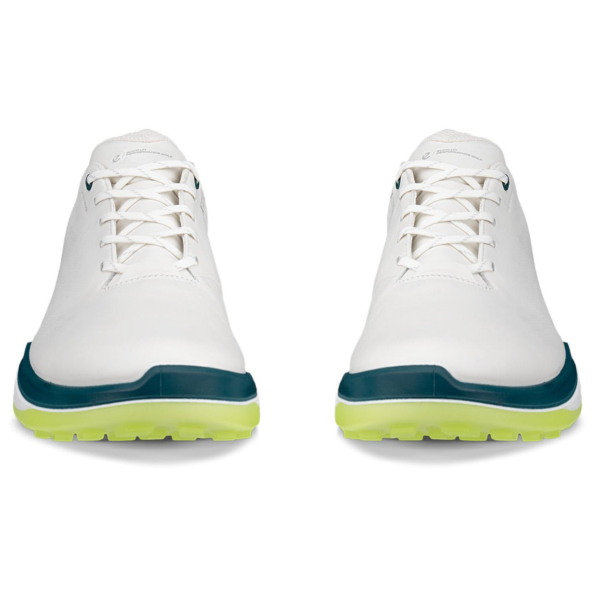 Ecco LT1 Herren Golfschuhe 2026, Weiß / Grün - Golflaedchen.de