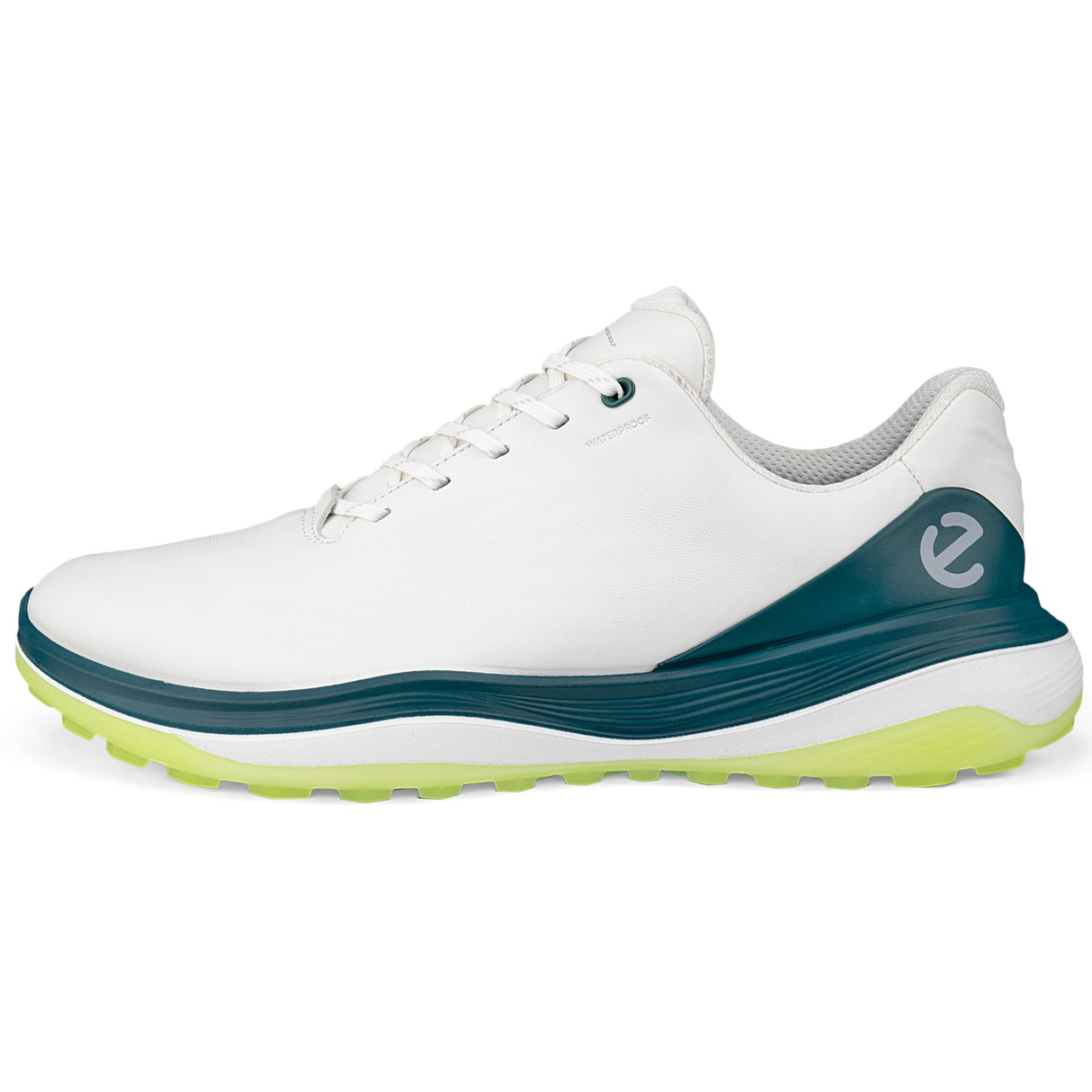 Ecco LT1 Herren Golfschuhe 2026, Weiß / Grün - Golflaedchen.de