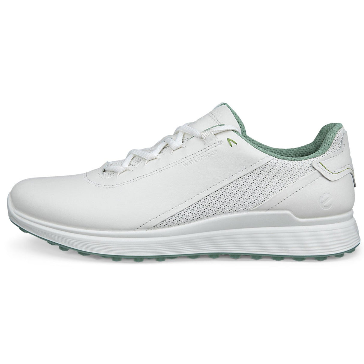 Ecco S - Casual Herren Golfschuhe, Weiß - Golflaedchen.de