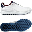 Ecco 2026 S - Casual Herren Golfschuhe, Weiß / Blau / Rot - Golflaedchen.de