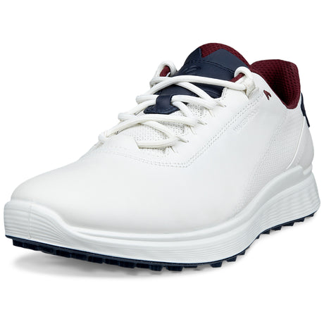 Ecco 2026 S - Casual Herren Golfschuhe, Weiß / Blau / Rot - Golflaedchen.de