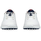 Ecco 2026 S - Casual Herren Golfschuhe, Weiß / Blau / Rot - Golflaedchen.de