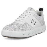 Ecco Street 720 Herren Golfschuhe, Offwhite gemustert - Golflaedchen.de