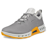 Ecco Biom C4 GTX BOA Herren Golfschuhe, Grau / Weiß / Orange - Golflaedchen.de