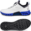 Ecco Biom C4 GTX BOA Herren Golfschuhe, Weiß / Blau - Golflaedchen.de