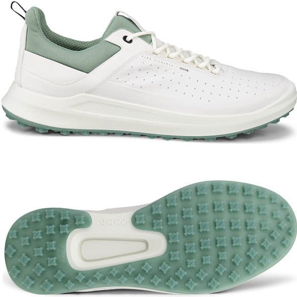 Ecco Core Herren Golfschuhe, Weiß / Grün - Golflaedchen.de