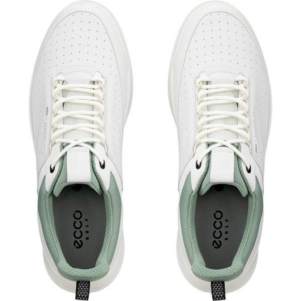 Ecco Core Herren Golfschuhe, Weiß / Grün - Golflaedchen.de