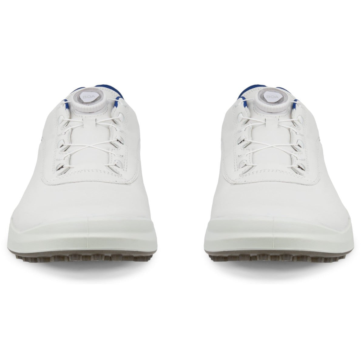 Ecco 2026 Core BOA Herren Golfschuhe, Weiß / Blau - Golflaedchen.de