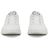 Ecco 2026 Core BOA Herren Golfschuhe, Weiß / Blau - Golflaedchen.de