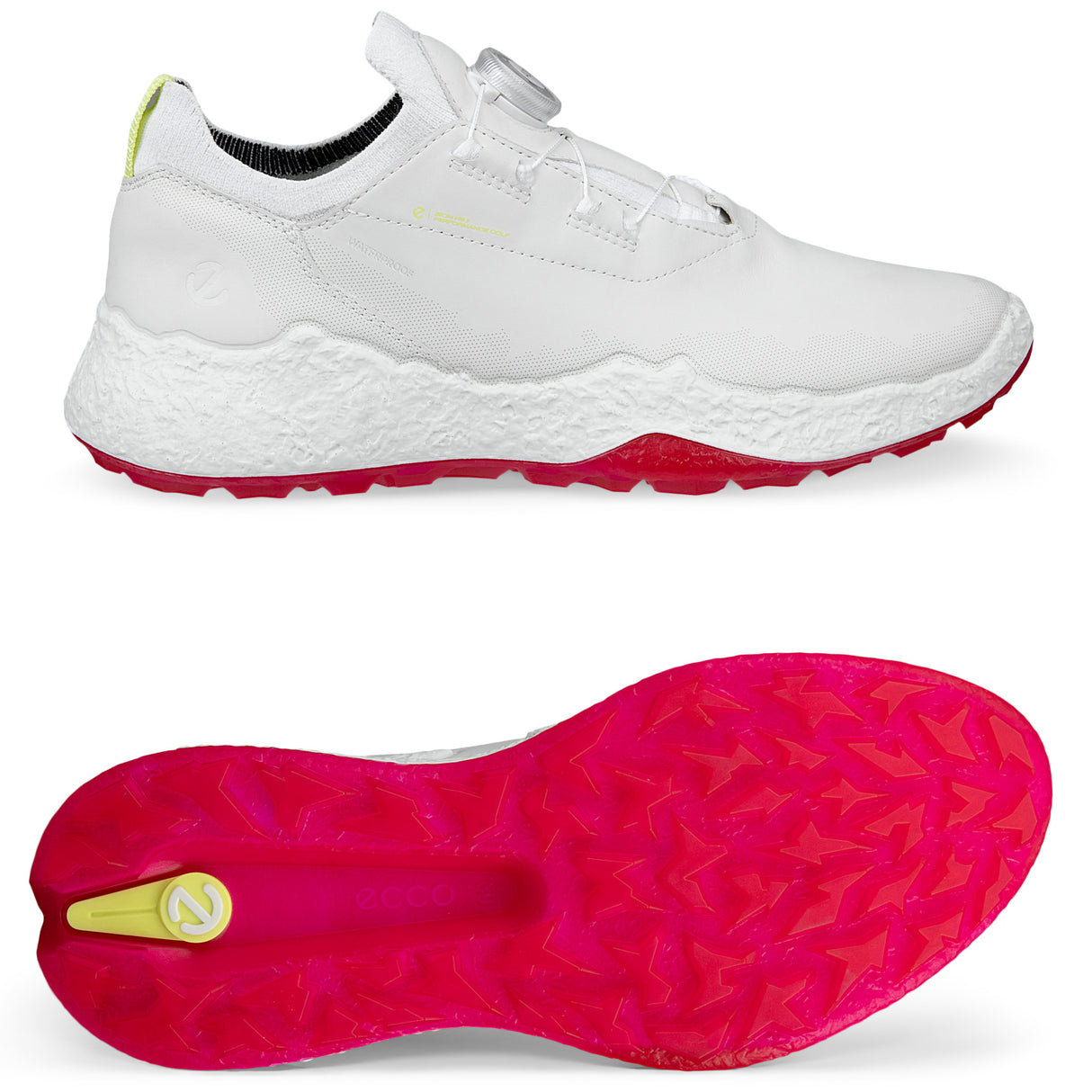 Ecco Biom H5 BOA Damen Golfschuhe, Weiß - Golflaedchen.de