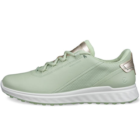 Ecco S - Casual Damen Golfschuhe, Grün / Metallic - Golflaedchen.de