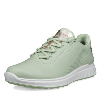 Ecco S - Casual Damen Golfschuhe, Grün / Metallic - Golflaedchen.de