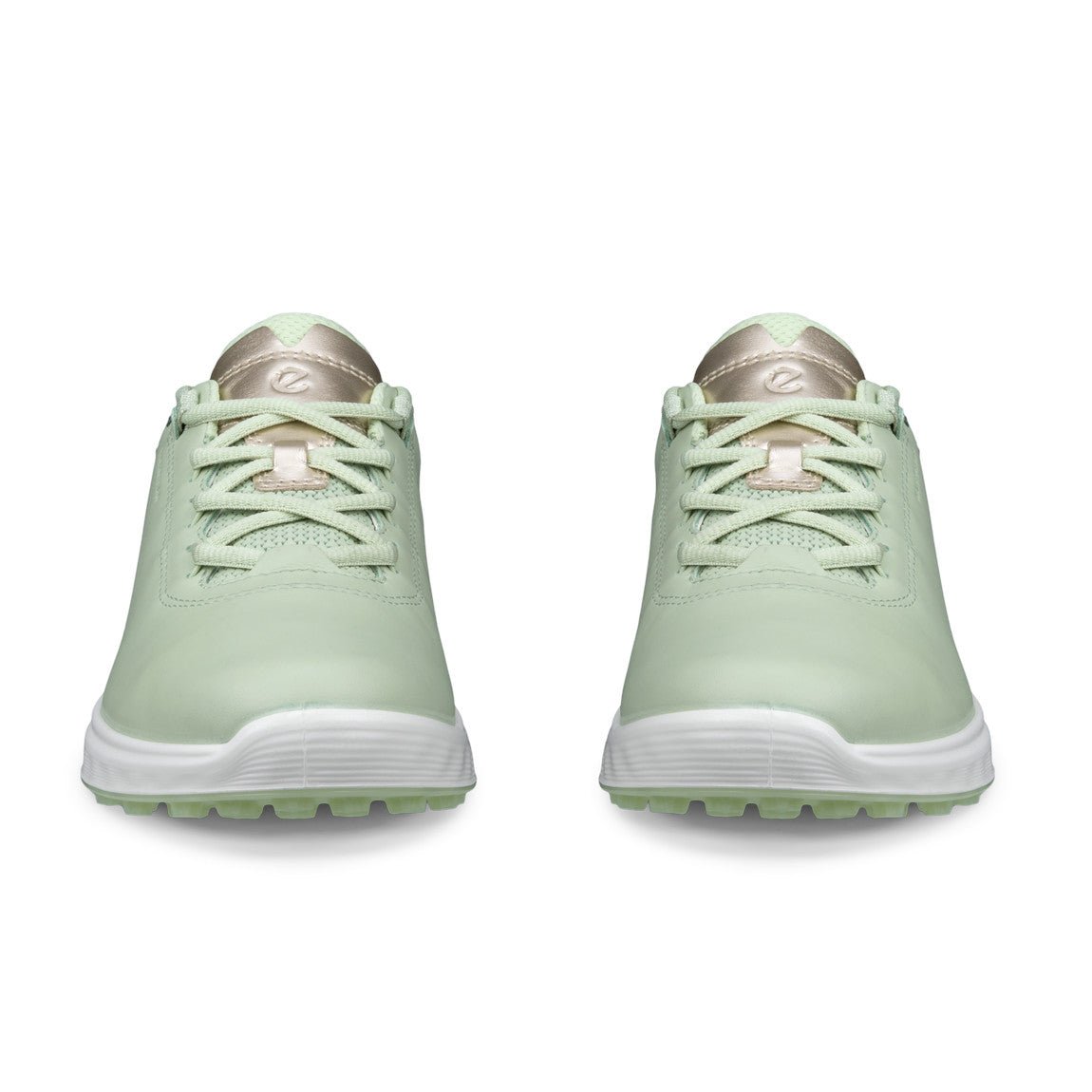 Ecco S - Casual Damen Golfschuhe, Grün / Metallic - Golflaedchen.de