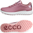 Ecco S - Casual Damen Golfschuhe, Pink / Metallic - Golflaedchen.de