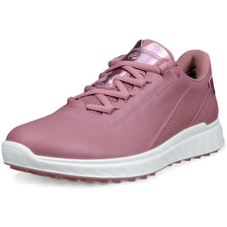 Ecco S - Casual Damen Golfschuhe, Pink / Metallic - Golflaedchen.de