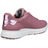 Ecco S - Casual Damen Golfschuhe, Pink / Metallic - Golflaedchen.de