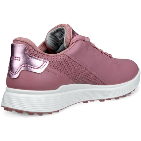 Ecco S - Casual Damen Golfschuhe, Pink / Metallic - Golflaedchen.de