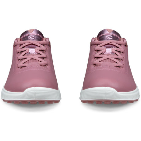 Ecco S - Casual Damen Golfschuhe, Pink / Metallic - Golflaedchen.de