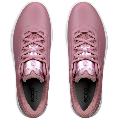 Ecco S - Casual Damen Golfschuhe, Pink / Metallic - Golflaedchen.de