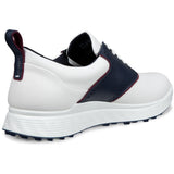 Ecco S - Casual Herren Golfschuhe 2026, Weiß / Marine - Golflaedchen.de