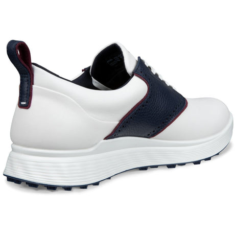 Ecco S - Casual Herren Golfschuhe 2026, Weiß / Marine - Golflaedchen.de