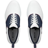Ecco S - Casual Herren Golfschuhe 2026, Weiß / Marine - Golflaedchen.de