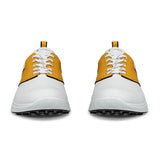 Ecco S - Casual Herren Golfschuhe 2026, Weiß / Saffran - Golflaedchen.de