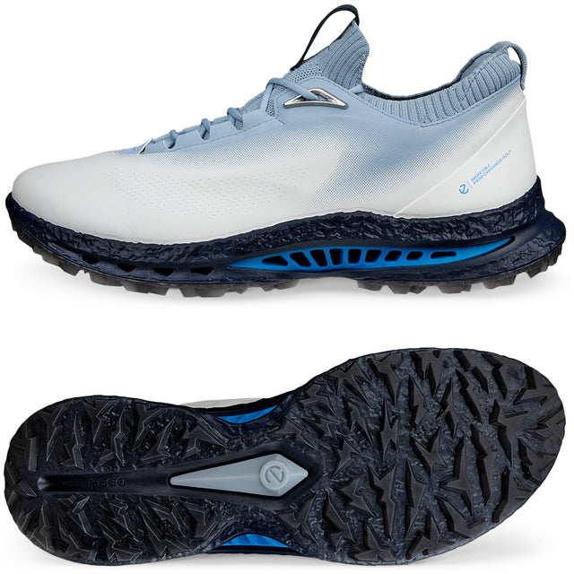 Ecco Biom C5 GTX Herren Golfschuhe, Weiß / Blau / Schwarz - Golflaedchen.de