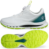 Ecco Biom C5 GTX BOA Herren Golfschuhe, Weiß / Grün - Golflaedchen.de