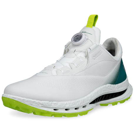 Ecco Biom C5 GTX BOA Herren Golfschuhe, Weiß / Grün - Golflaedchen.de