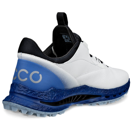 Ecco Biom C5 GTX BOA Herren Golfschuhe, Weiß / Schwarz / Blau - Golflaedchen.de